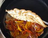 Onion Carrot Stuffed Omelette recipe step 5 photo