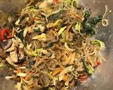 A picture of step 7 of Stir Fried Glass Noodles (Japchae).