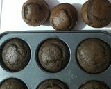 A picture of step 12 of Eggless Chocolate Muffins.