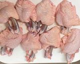 A picture of step 3 of Japanese Chicken Wings Karaage.