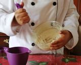 Foto del paso 2 de la receta: Muffins de plátano con nuez