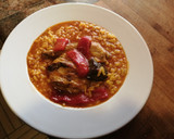 Foto del paso 7 de la receta: Arroz caldoso con conejo y un toque andalusi