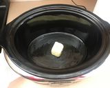 A picture of step 1 of Crockpot Chicken and Dumplings.