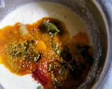 A picture of step 2 of Handva chilla.