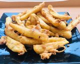 A picture of step 2 of French Fries Pakore.