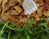 Φωτογραφία βήματος 4 της συνταγής Scrambled eggs με ντοματίνια και κατίκι Δομοκού. 🥚🍳
