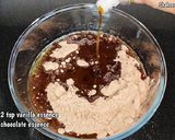 A picture of step 2 of Chocolate brownie without oven.
