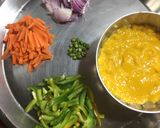 A picture of step 2 of Mango Macaroni.