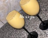 A picture of step 1 of Mango lassi.