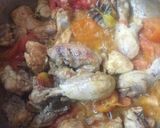 A picture of step 6 of Peshawari chicken karahi.