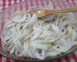 Foto del paso 6 de la receta: Bacalao con cebolla y moscatel al horno