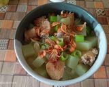 Foto langkah ke 6 dari resep Sup Labu Siam Ayam.