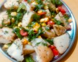 A picture of step 4 of Colorful tossed idlis.