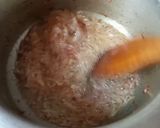 A picture of step 2 of Green chilli Piyaz Qeema.