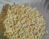 Foto langkah ke 1 dari resep 15. Bubur jagung keju.