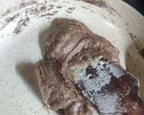 A picture of step 6 of Chocolate burfi.