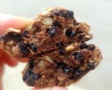 Hình bước làm 9 của món Bánh quy chocolate yến mạch bằng nồi chiên không dầu