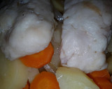 Foto del paso 8 de la receta: Merluza con verduras cocidas!!😋🍽