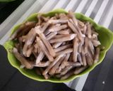 Foto langkah ke 1 dari resep Kerang Bambu saos tiram.