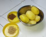 आलू मिर्च पकौड़े(aloo mirch pakoda recipe in hindi) रेसिपी चरण 1 फोटो