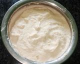 A picture of step 2 of Dahi Wada(urad daal ke wade).