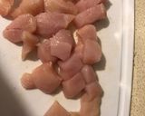 A picture of step 6 of Chicken Hot Pot with a twist.
