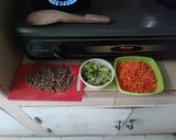 Foto langkah ke 1 dari resep Arem-arem Wortel Bakso Daun Bawang.