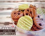 Foto langkah ke 9 dari resep Greentea and Choco Chips Cookies.
