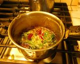 A picture of step 3 of Black Garlic Rasam (Soup).