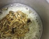 A picture of step 3 of Mater pulao.