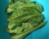 A picture of step 1 of Crispy Spinach(jain/regular).