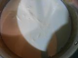 Mousse de piloncillo with glaseado espejo