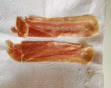 Foto del paso 2 de la receta Crujiente de jamón en microondas en 2 minutos!!
