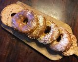 A picture of step 5 of California Farm Chewy Bagels.
