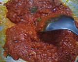 A picture of step 1 of Bombay duck Curry.
