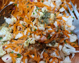 Foto del paso 3 de la receta: Ensalada de coliflor con zanahoria