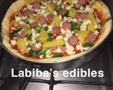 A picture of step 9 of Homemade pan pizza(no oven).