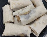 Foto langkah ke 4 dari resep Lumpia Pisang Coklat.