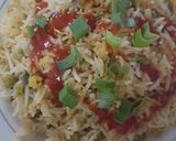 A picture of step 4 of Fried rice.