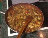 Foto del paso 2 de la receta: Alboronía de verduras con boletus edulis y manzanas