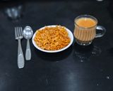 A picture of step 6 of Chilli Garlic Maggi.