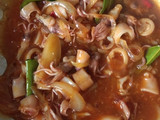 Cumi asin saos padang simpel