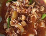 Foto langkah ke 7 dari resep Cumi asin saos padang simpel.