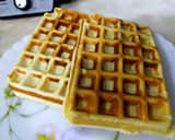 A picture of step 6 of Waffles recipe /how to make perfect waffles.