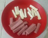 Foto del paso 1 de la receta: Deditos con harina de maíz 🌽