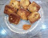 A picture of step 6 of Cheesy bread pakora.