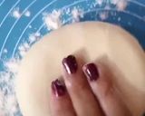 A picture of step 11 of Qeema Naan.