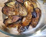 A picture of step 6 of Dahi wale baingan.
