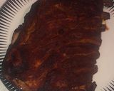 Egészben sült oldalas BBQ pácban recept fázis 2 fotója