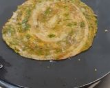 A picture of step 6 of Coriander lachcha Paratha.